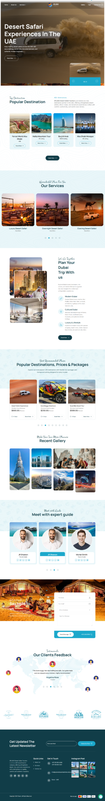 Splend Desert Safari Tourism